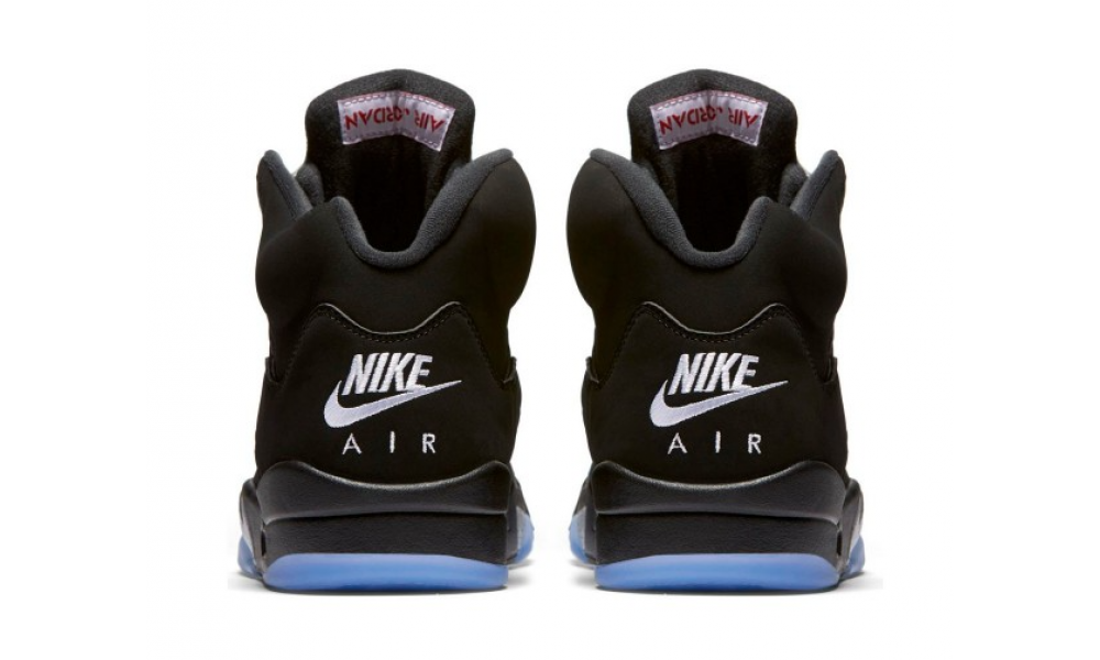 Nike air jordan 5 outlet retro og black metallic